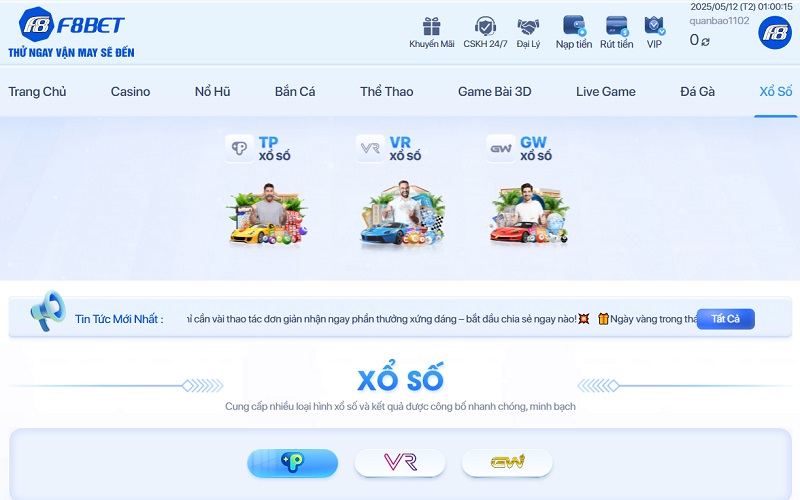 Giới thiệu đôi nét về Xổ Số F8bet5